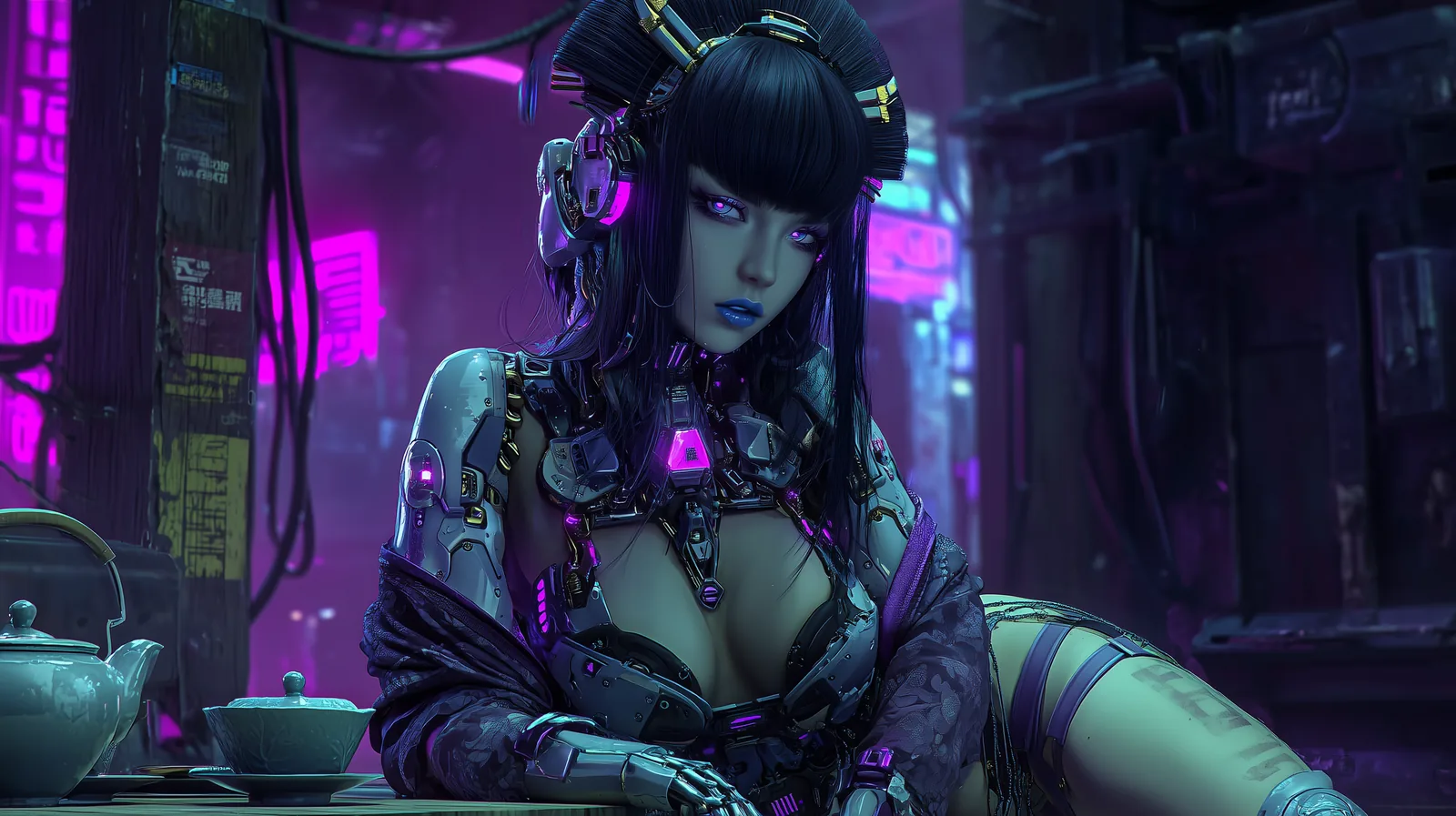 Neon Shrine, Operator 07 cover art